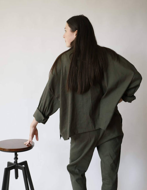 The Maker's Atelier Lounge Shirt - PDF Pattern