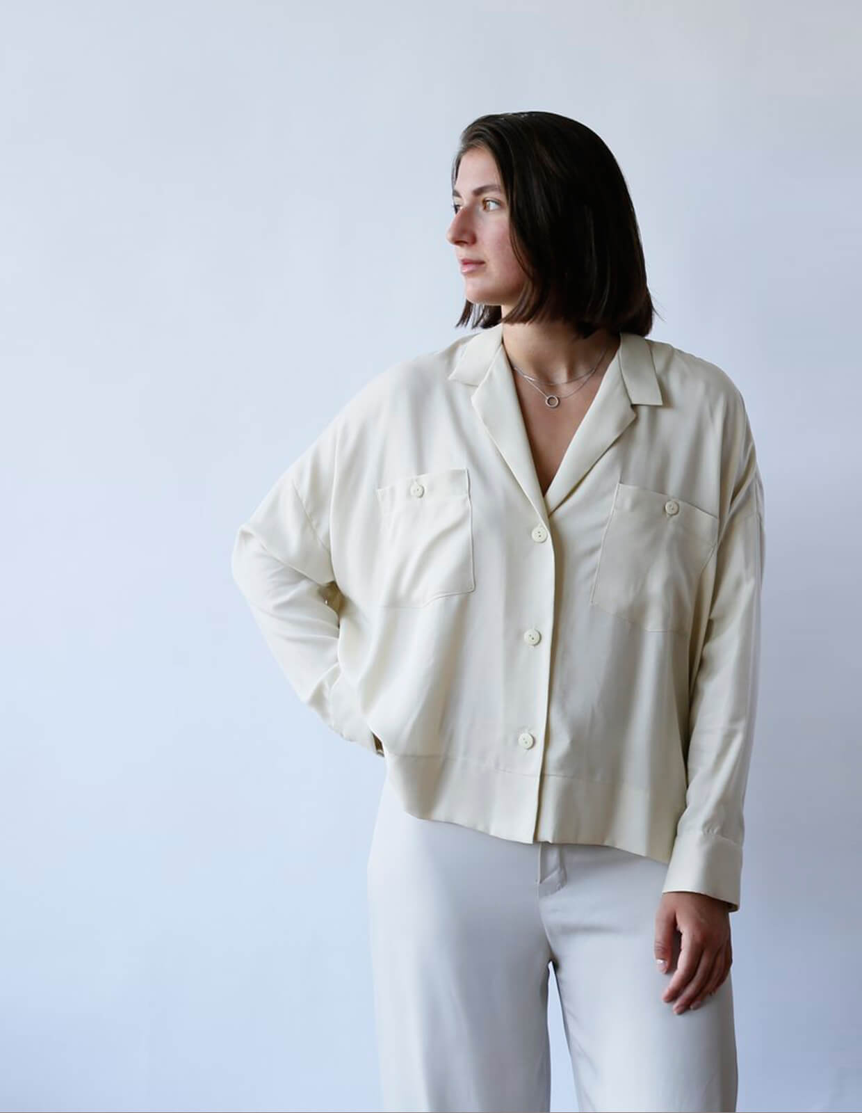 The Maker's Atelier Lounge Shirt - PDF Pattern