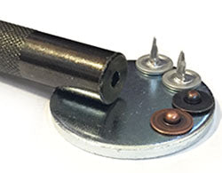 Metal Rivet Installation Kit with 24 Rivets