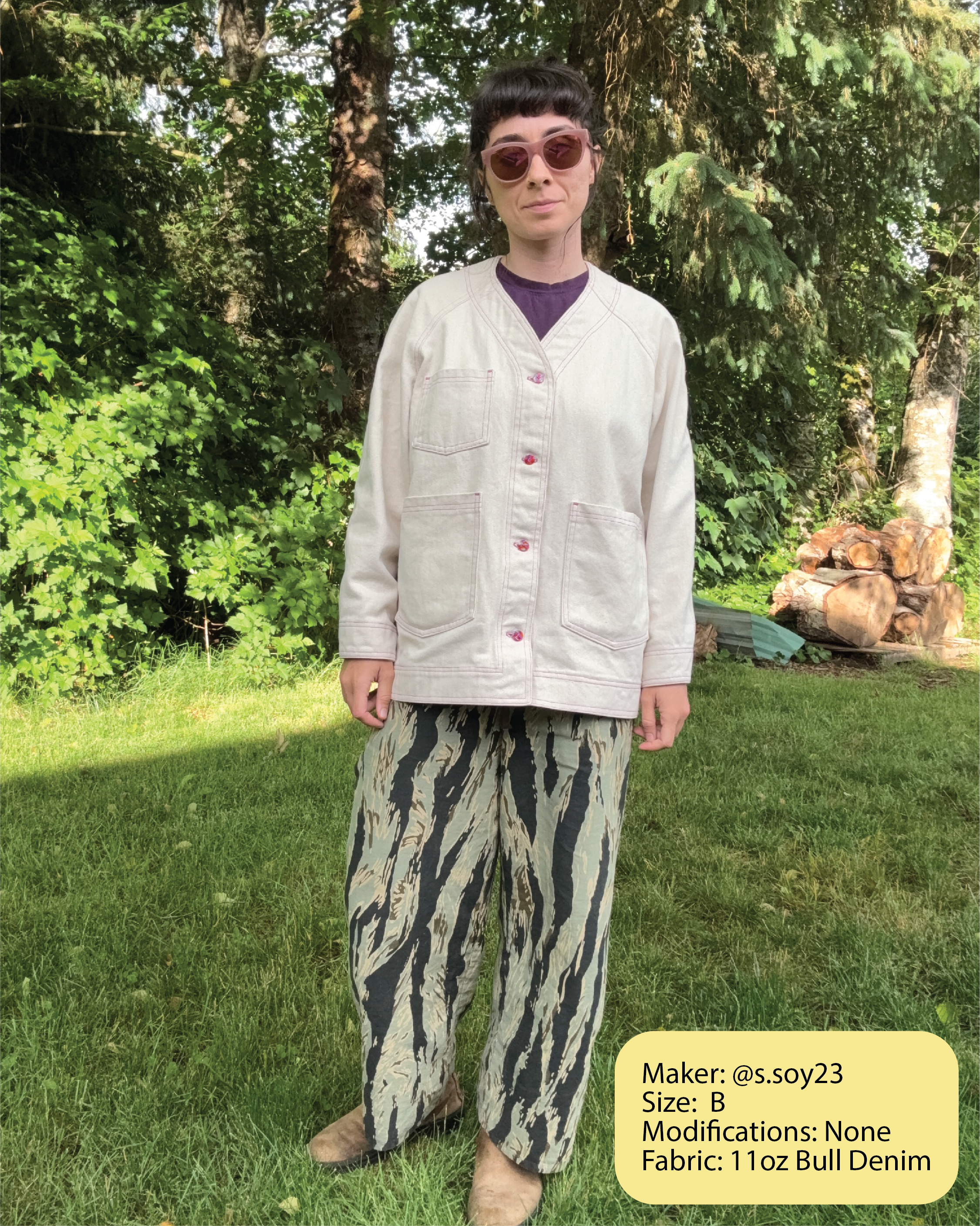 The Sewing Club Hank Jacket Sewing Pattern (PDF or Printed)