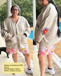 The Sewing Club Hank Jacket Sewing Pattern (PDF or Printed)
