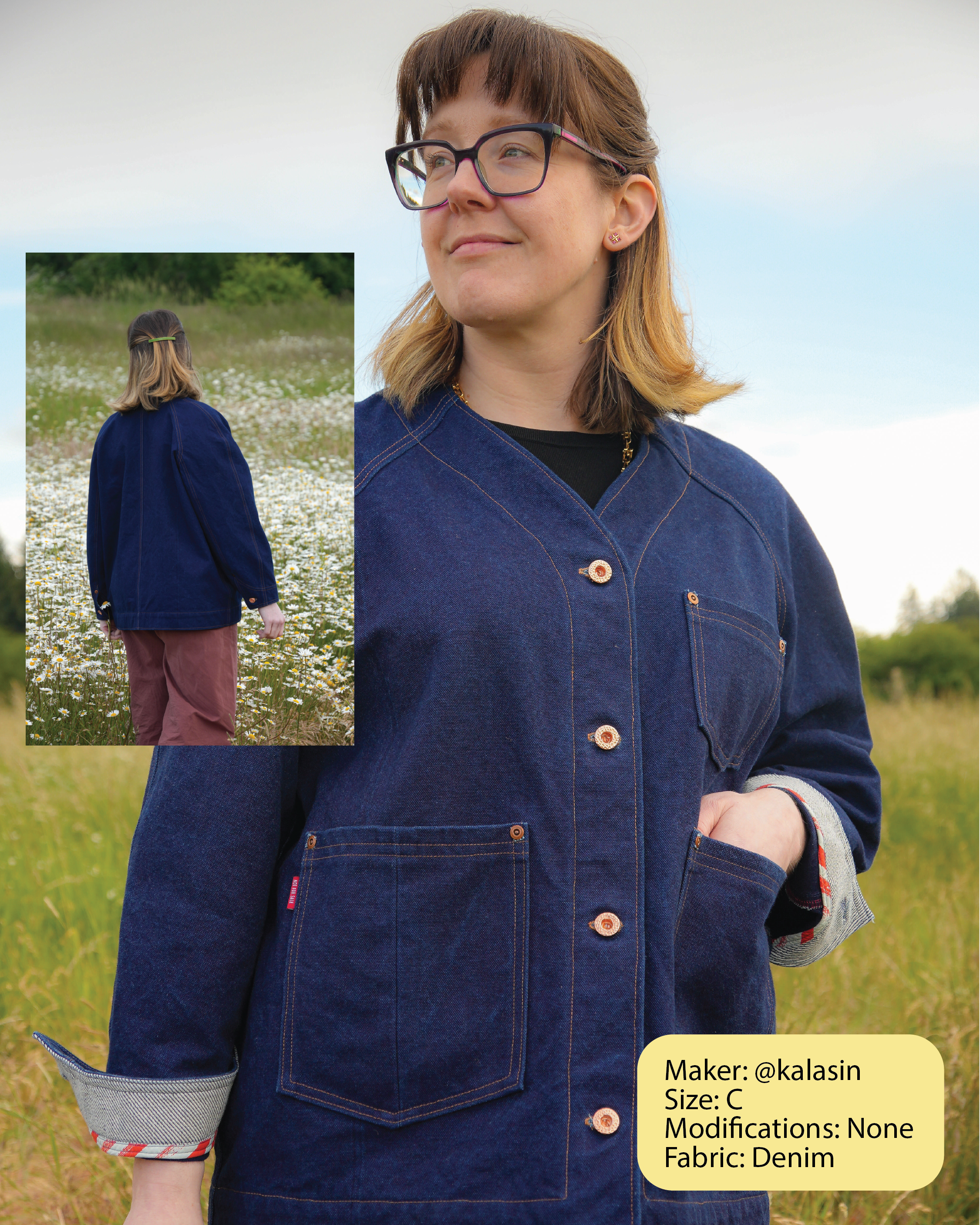 The Sewing Club Hank Jacket Sewing Pattern (PDF or Printed)