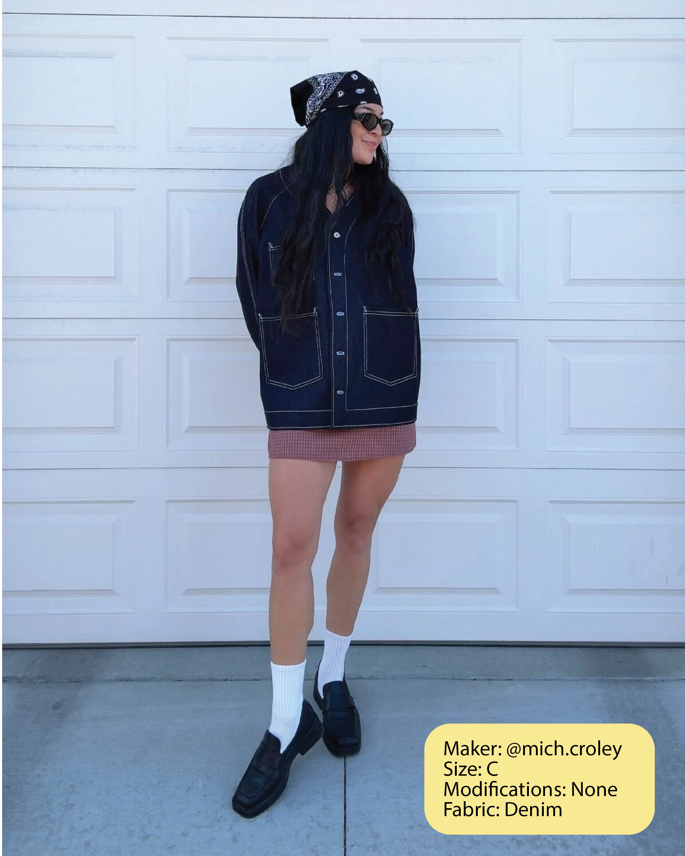 The Sewing Club Hank Jacket Sewing Pattern (PDF or Printed)