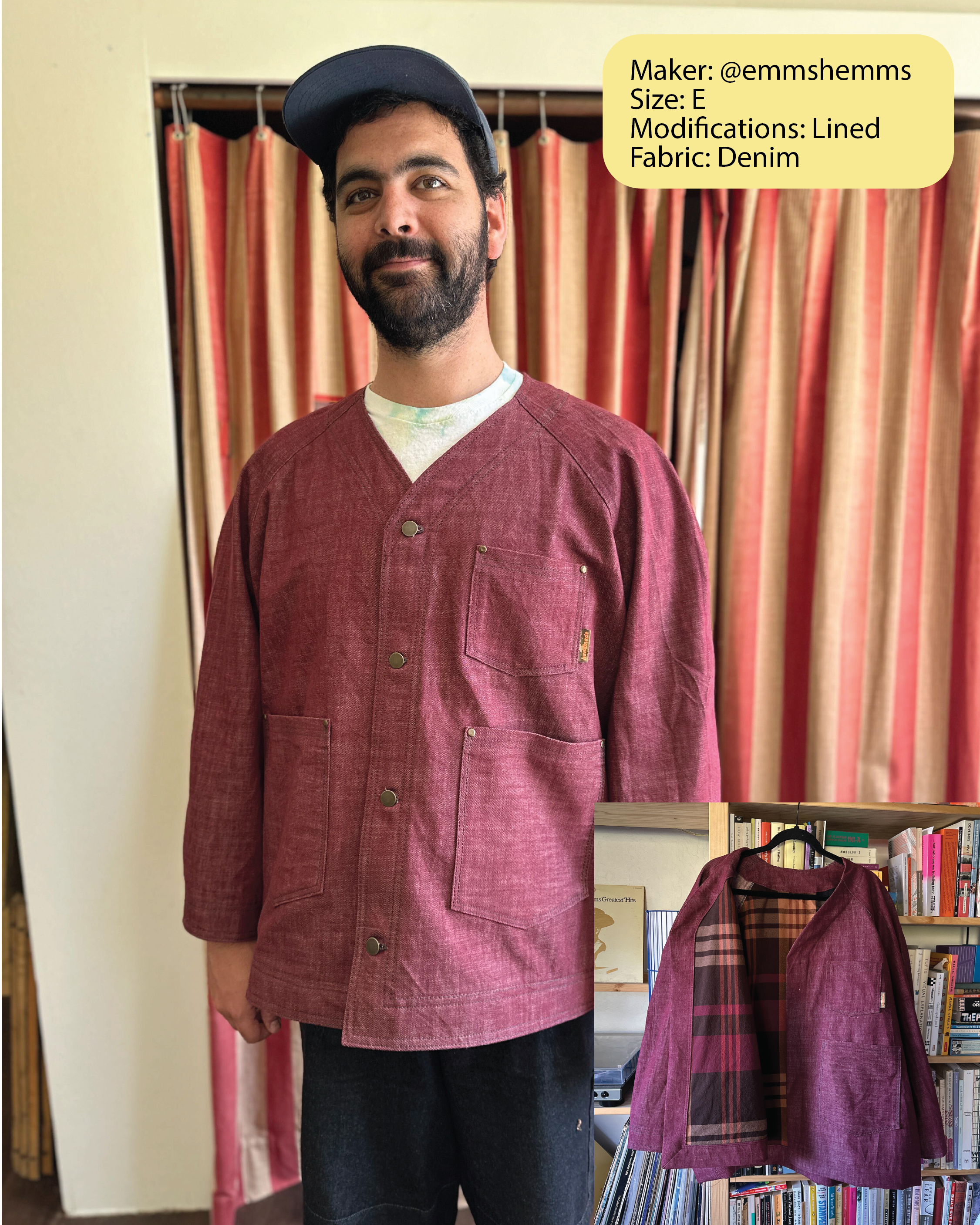The Sewing Club Hank Jacket Sewing Pattern (PDF or Printed)