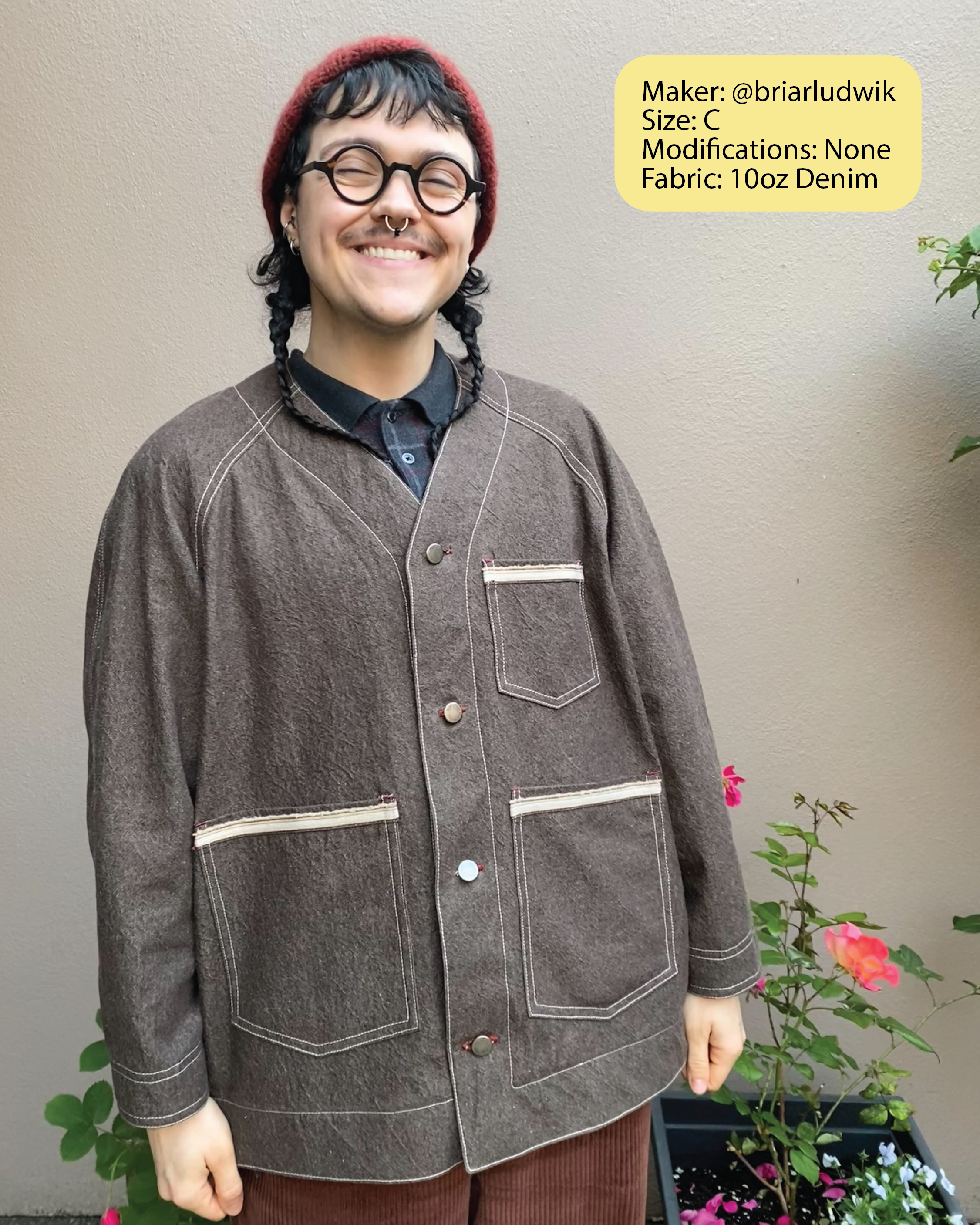 The Sewing Club Hank Jacket Sewing Pattern (PDF or Printed)
