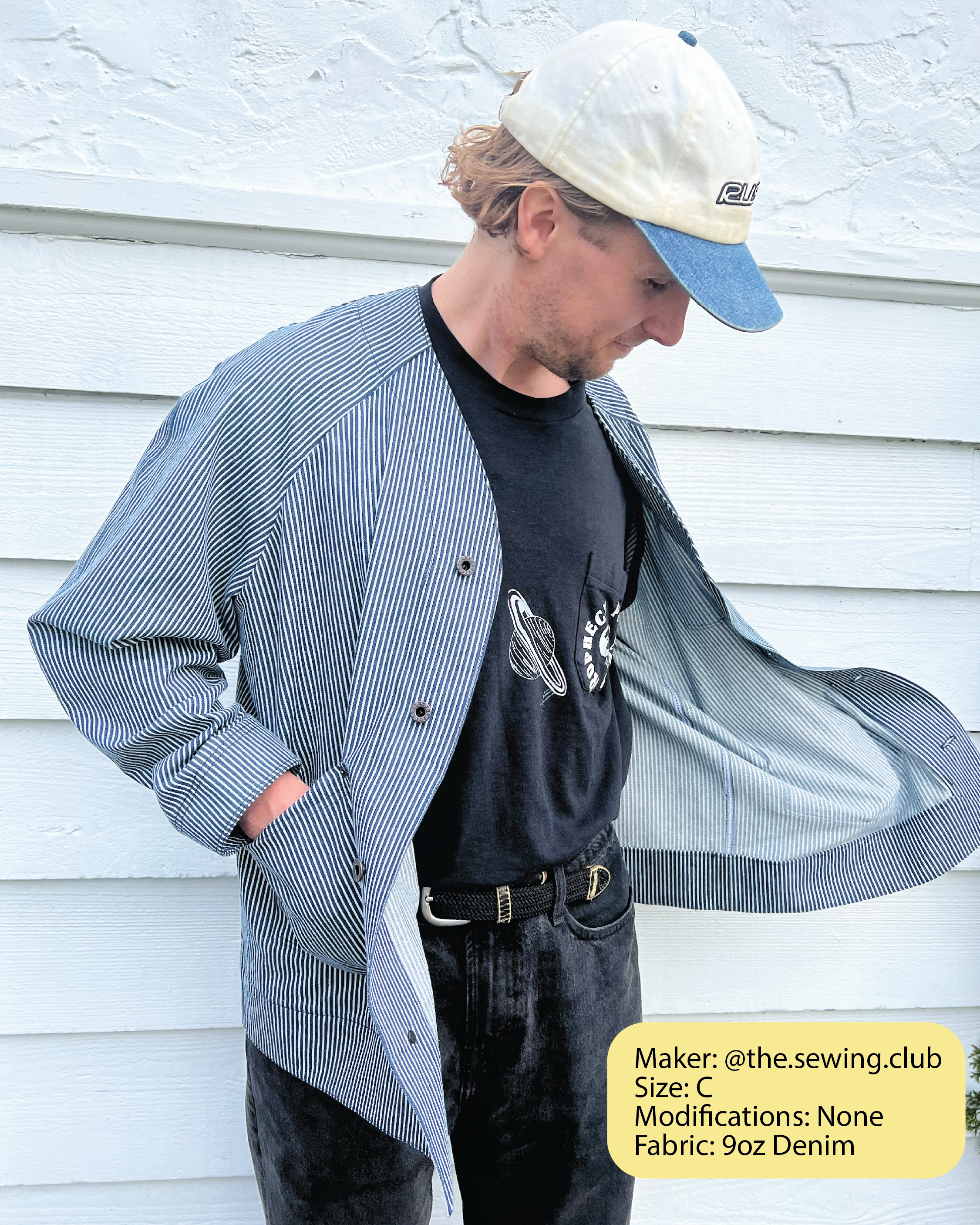 The Sewing Club Hank Jacket Sewing Pattern (PDF or Printed)