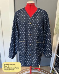 The Sewing Club Hank Jacket Sewing Pattern (PDF or Printed)