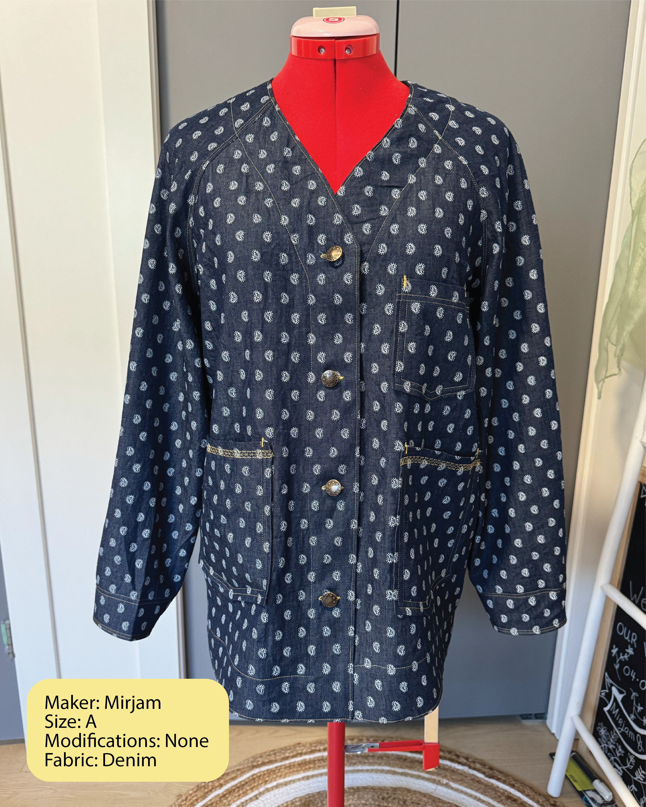 The Sewing Club Hank Jacket Sewing Pattern (PDF or Printed)