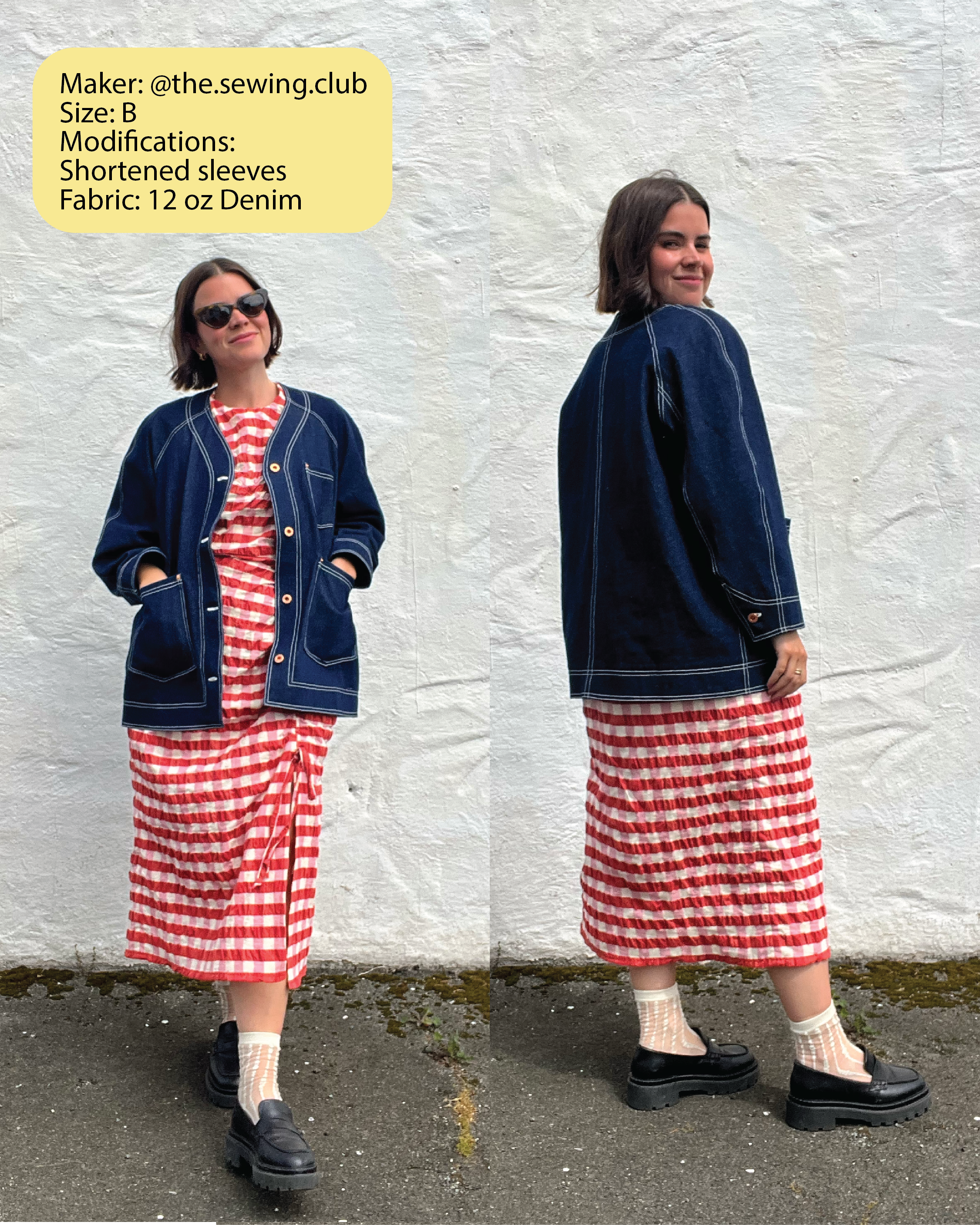 The Sewing Club Hank Jacket Sewing Pattern (PDF or Printed)