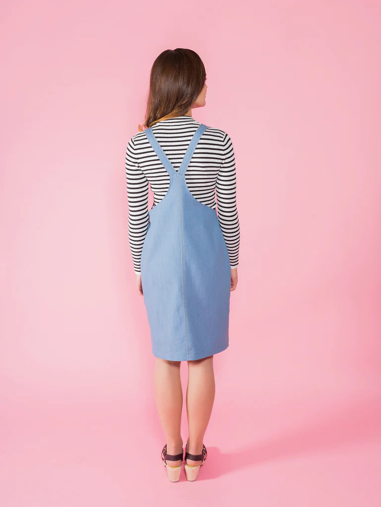 Tilly and The Buttons Cleo Dungaree Dress (Paper Pattern)