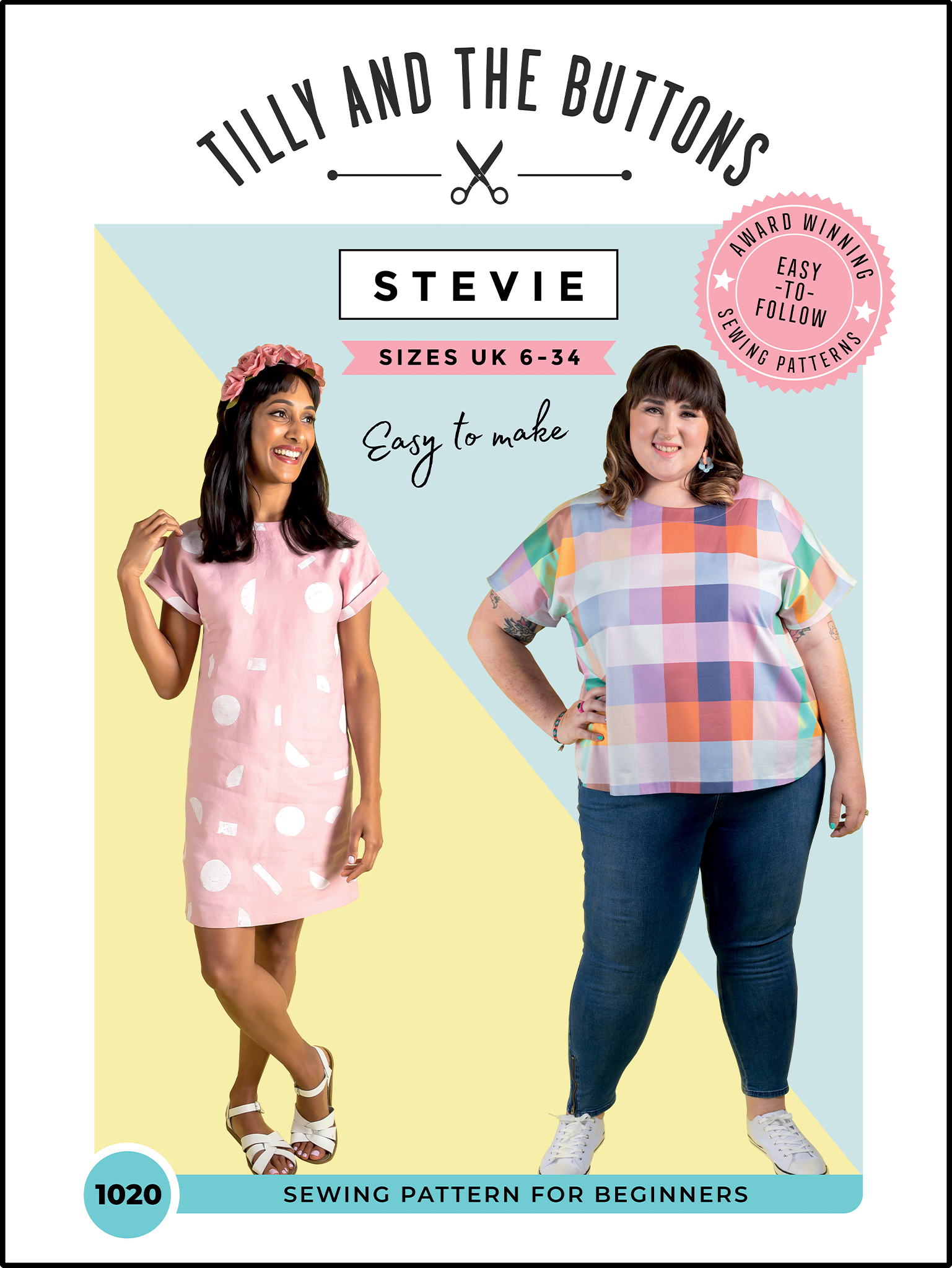 Stevie dress tilly top and the buttons