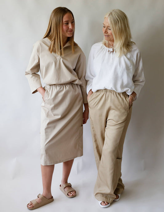 The Maker's Atelier Utility Pant and Skirt - PDF Pattern