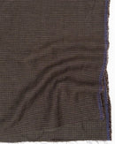 Espresso Mini Check Linen/Cotton Blend - Per 1/2 M