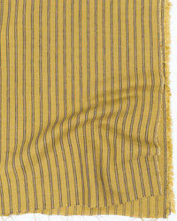 Mustard Stripe Linen/Cotton Blend - Per 1/2 M