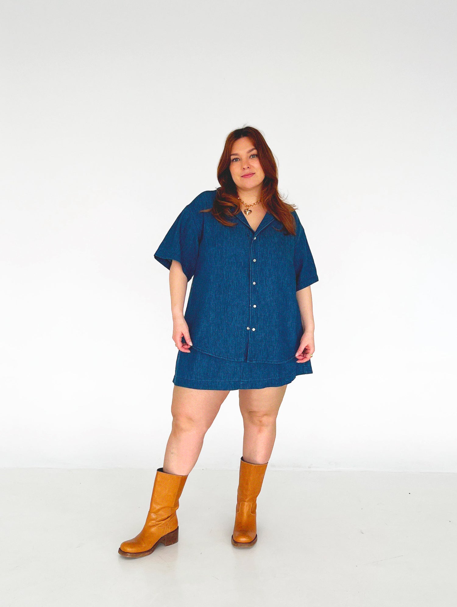 Les Perlines Weekday Shirt - PDF or Printed Sewing Pattern