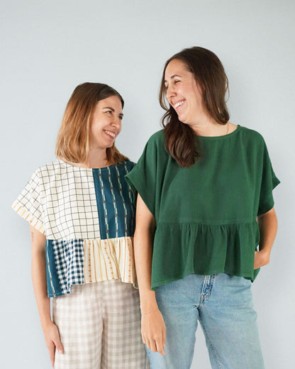 Matchy Matchy Sewing Club Wave Float Top - PDF Pattern