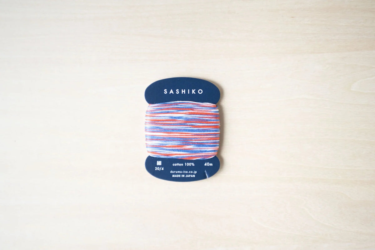 *Coming Soon* Daruma Multi-Colour Sashiko Thread (40 M)