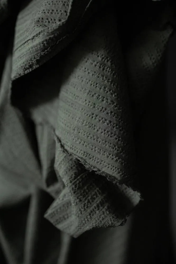 Merchant & Mills Organic Cotton Seersucker Stripe (per 1/2M)