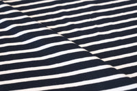 100% Cotton Breton Stripe Jersey (per 1/2M)