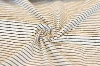 100% Cotton Pin Stripe Jersey (per 1/2M)