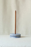 Armour Mercantile Ceramic & Walnut Yarn Spindle