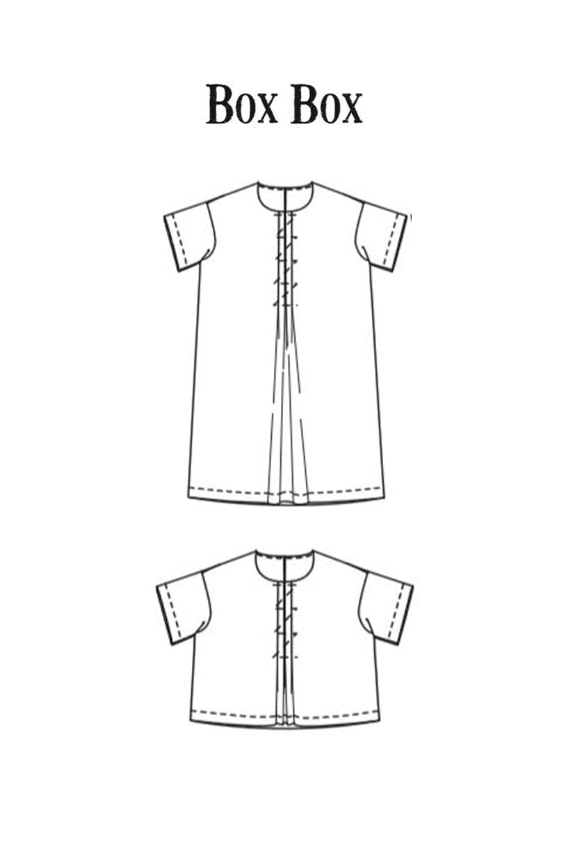 Merchant and Mills Box Box Dress + Top - PDF Pattern