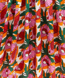 Liberty London Butterfield Poppy Belgravia Silk Satin (per 1/2 M)