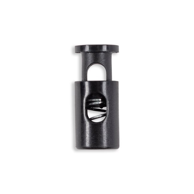 Plastic Double Hole Cord Lock - Various Sizes