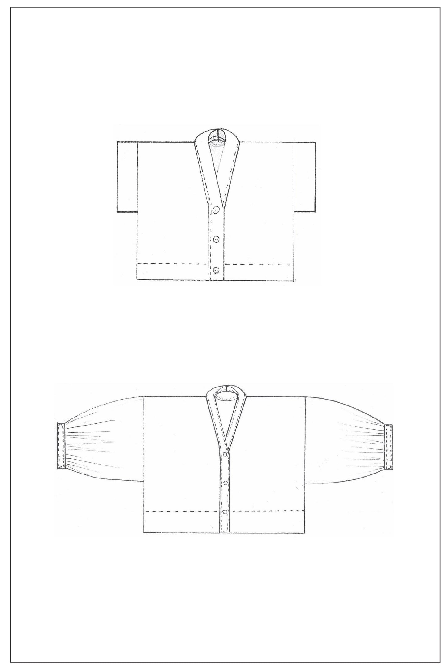 Birgitta Helmersson Zero Waste Cropped Shirt  - PDF Pattern