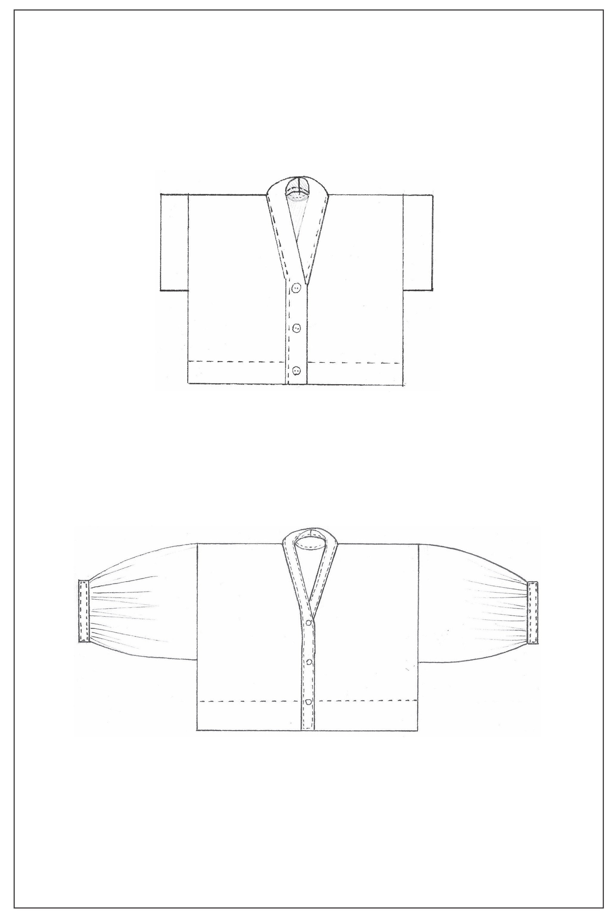 Birgitta Helmersson Zero Waste Cropped Shirt  - PDF Pattern