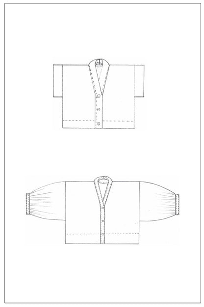 Birgitta Helmersson Zero Waste Cropped Shirt  - PDF Pattern