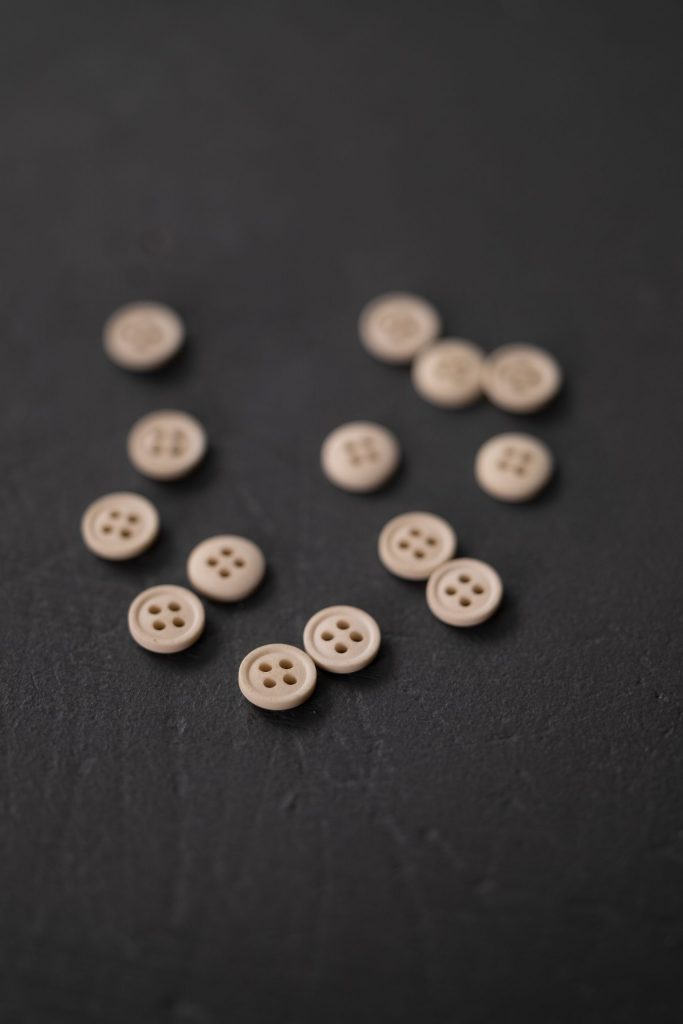 11mm Ecru Button - Merchant and Mills