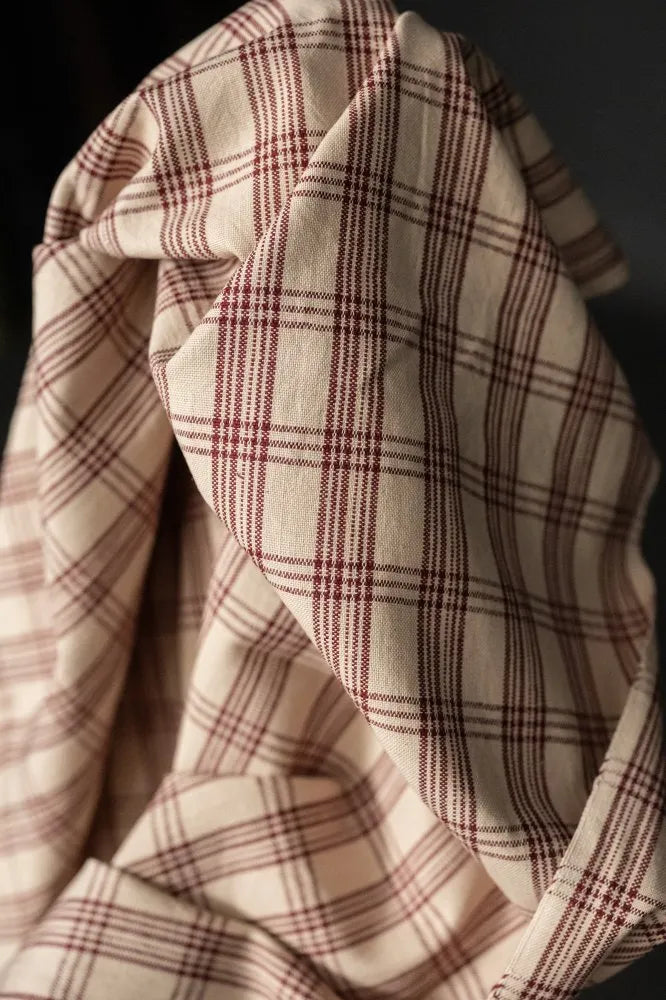 Merchant & Mills Farm Check Handwoven Cotton (per 1/2 M)