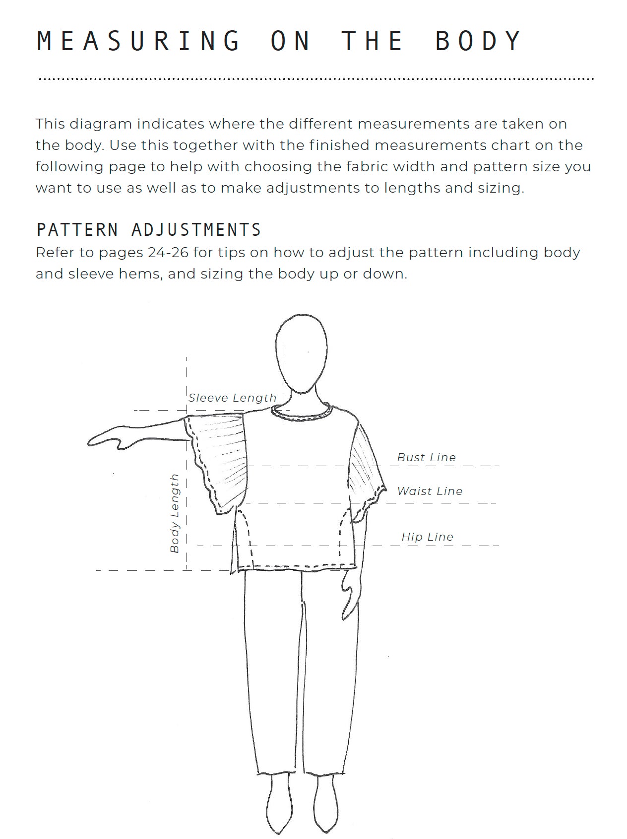 Birgitta Helmersson Zero Waste Frill Sleeve Top (PDF Sewing Pattern)