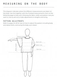 Birgitta Helmersson Zero Waste Frill Sleeve Top (PDF Sewing Pattern)
