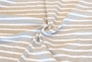 100% Cotton Breton Stripe Jersey (per 1/2M)