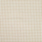 Remnant - 1.1M of Oatmeal Gingham Cotton