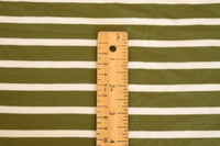 100% Cotton Breton Stripe Jersey (per 1/2M)