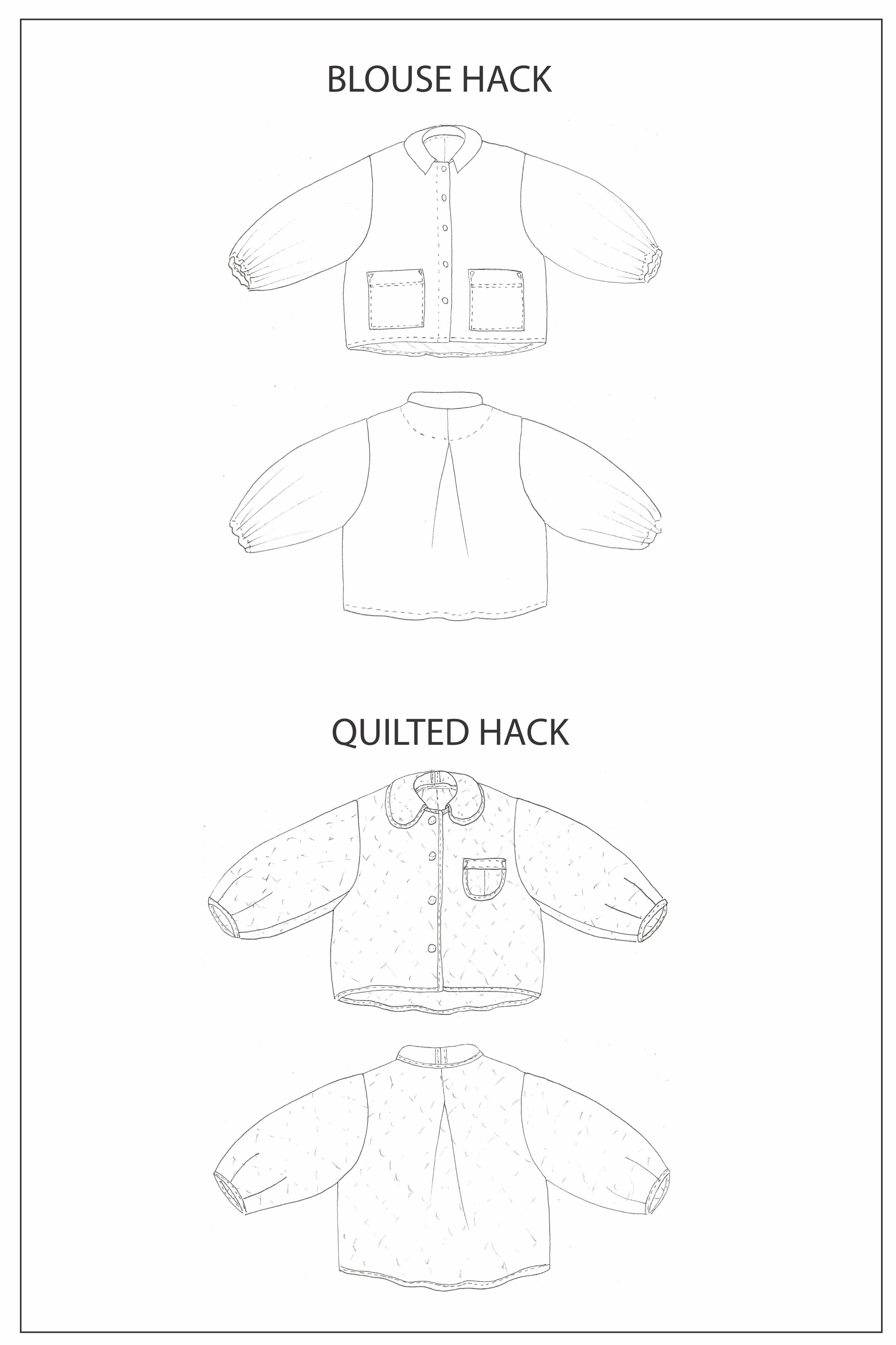 Birgitta Helmersson Zero Waste Bell Jacket - PDF Pattern