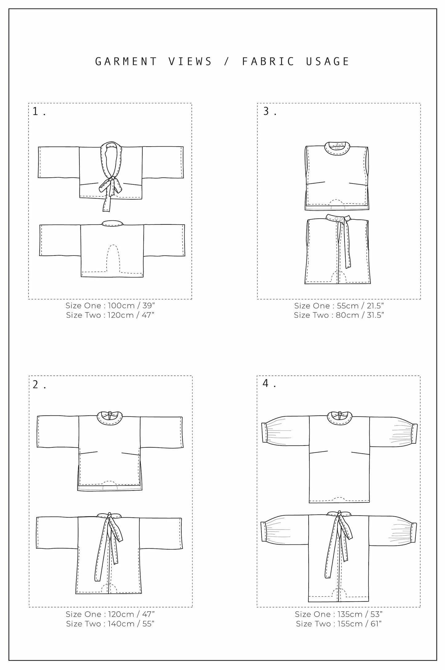 Birgitta Helmersson Zero Waste Tie Top - Printed Sewing Pattern