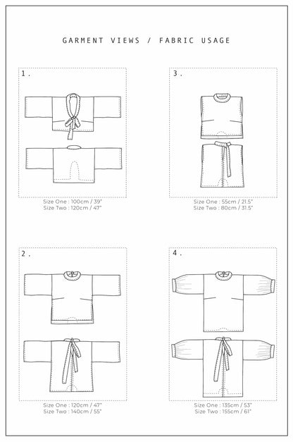 Birgitta Helmersson Zero Waste Tie Top - Printed Sewing Pattern