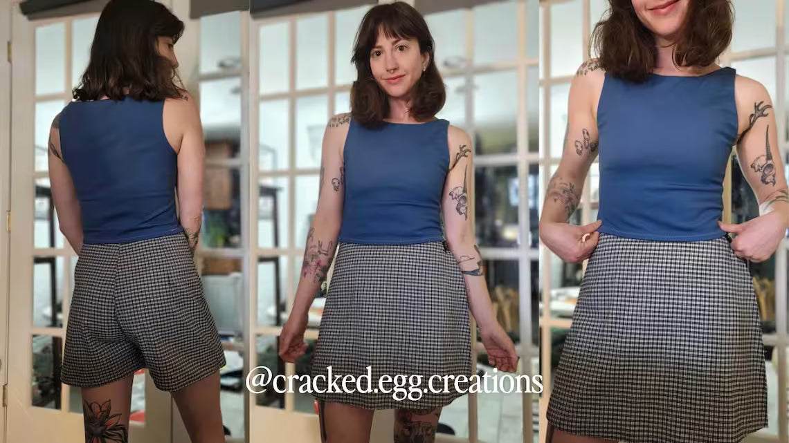 Jessilou's Closet Everyday Crop Sewing Pattern