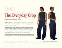 Jessilou's Closet Everyday Crop Sewing Pattern