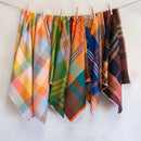 Fableism Happy Checkers Sailor Cotton Fabric (per 1/2 M)