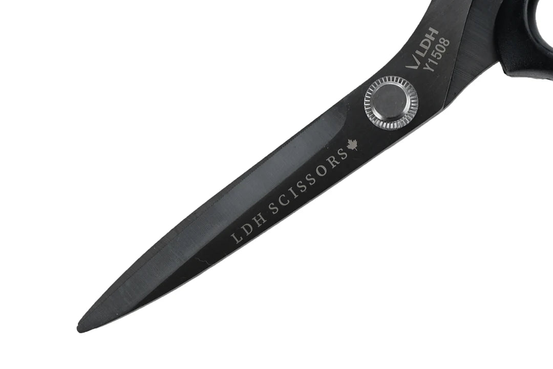 LDH Midnight Edition Lightweight Fabric Scissors 8" - Right or Left Handed