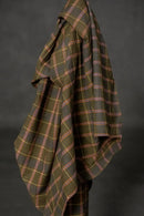 Merchant & Mills Misty Green Handwoven Cotton Check (per 1/2 M)