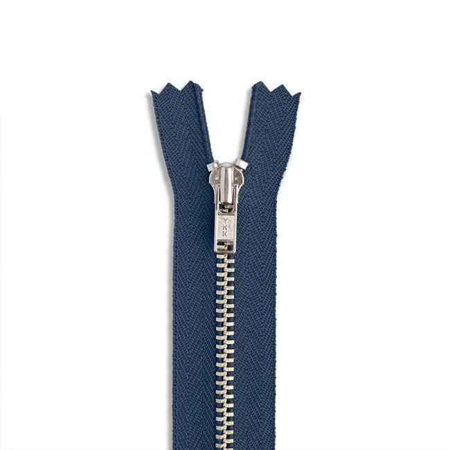 Denim Closed End Zipper 15cm (6″) - Multiple Colours