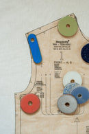 Armour Mercantile Ceramic Pattern Weights