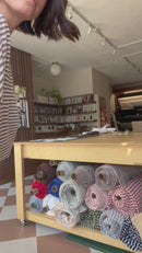 100% Cotton Retro Stripe Jersey (per 1/2M)