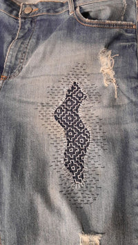 Super Beginner: Introduction to Sashiko Stitching - Sunday, August 16th 9am - 12pm